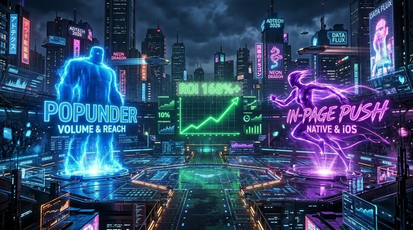 Popunder vs In-Page Push 2026: ROI Case Studies